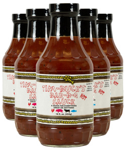 Tim-Buck's HOT Barbecue Sauce (12 Pack)