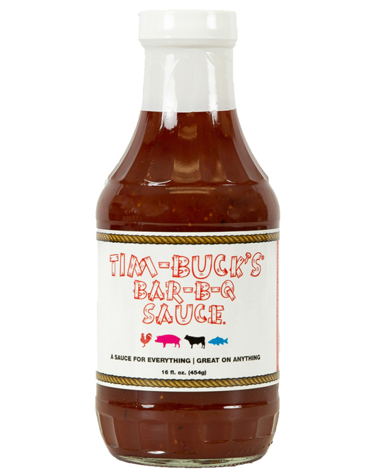 Single Bottle Tim-Buck's Barbecue Sauce